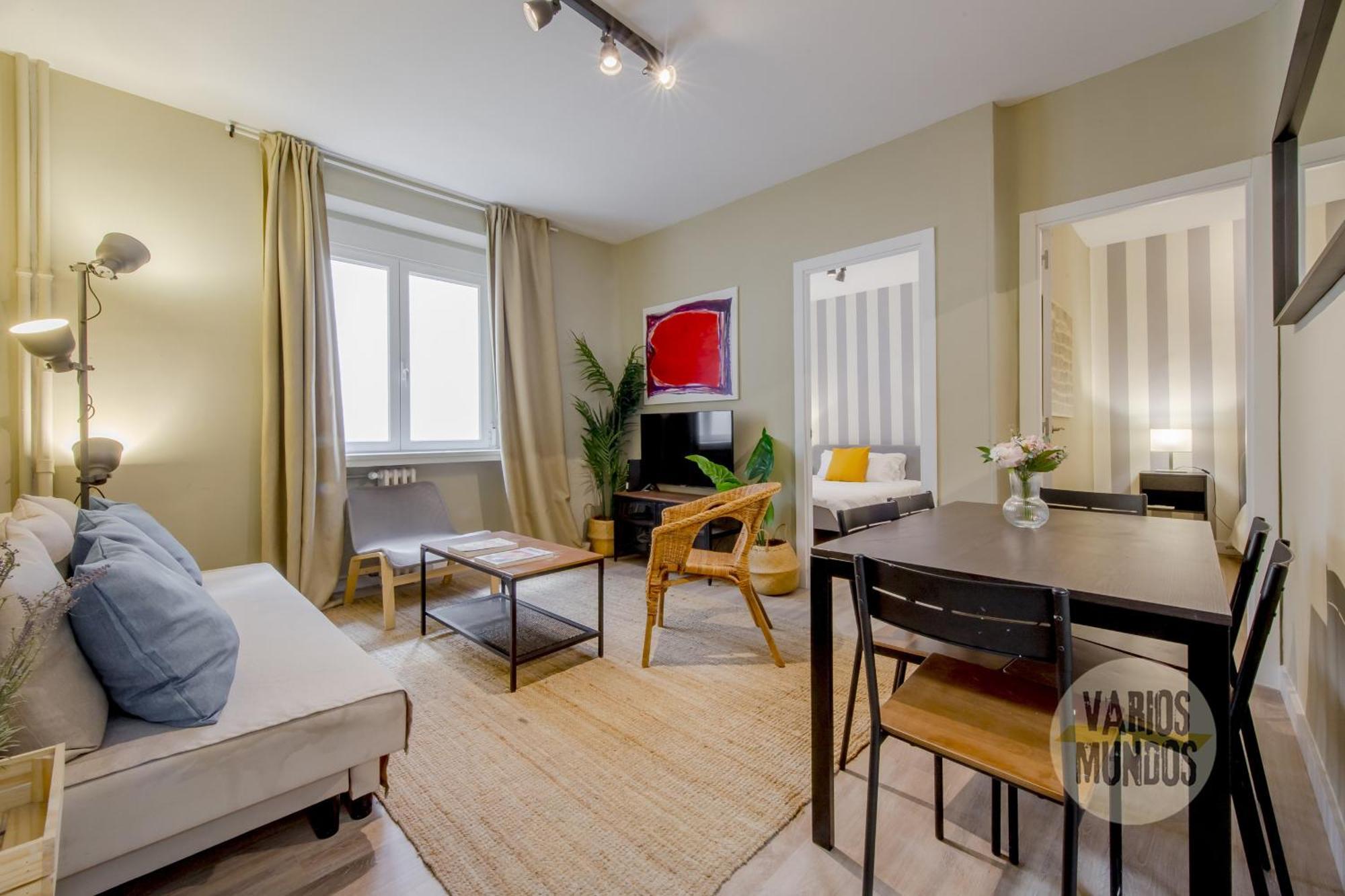 Practico Apt 7Pax En Calle Santa Ana Centro De Madrid Ngoại thất bức ảnh